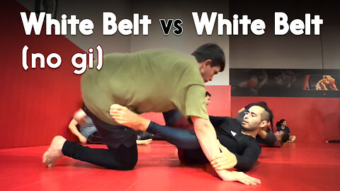 Jiu Jitsu White Belt vs White Belt Andrew [No Gi] | Circadian MMA (10-18-2022)