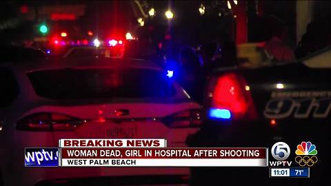 Mother killed, 11-year-old daughter injured in West Palm Beach double shooting