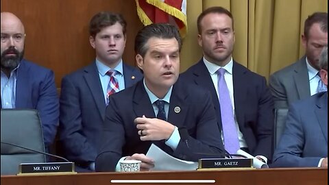 Matt Gaetz questioning Director Berger