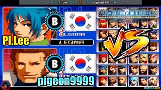 The King of Fighters 2002 (PI.Lee Vs. pigeon9999) [South Korea Vs. South Korea]