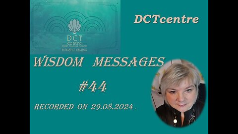 VERY POWERFUL - Oath of Creation in DCTcentre Wisdom message #44 Live on 29.08.2024.