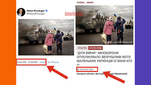 Adam Kinzinger Tweets Ukraine Photo From 2014