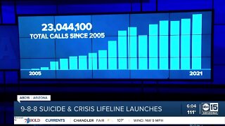 988 suicide hotline launches nationwide on Saturday