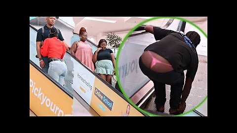 MANTHONG ON THE ESCALATOR PRANK