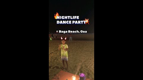 Baga Beach After Dark: Dancing to DJ Beats in Goa's Beach Shacks!🌴🎶