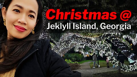 Christmas At Jekyll Island Georgia - Best Things To Do!