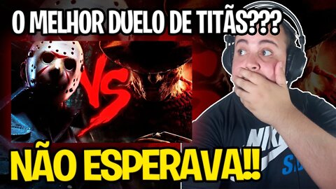 REACT Freddy Krueger VS. Jason Voorhees | Duelo de Titãs (ESPECIAL de TERROR)