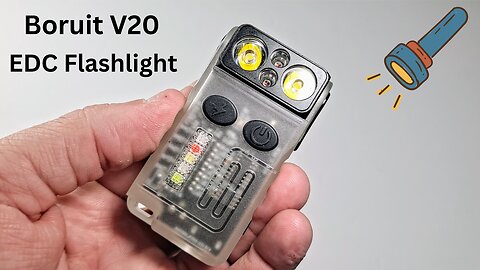 Boruit V20 EDC Flashlight