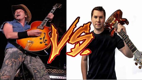 Music Is Win - Tyler Larson VS Ted Nugent Guitar Challenge