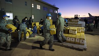 First Aid Flights Arrive In Tonga Following Volcanic Eruption