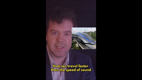 China develops floating magnetic train faster than the speed of sound