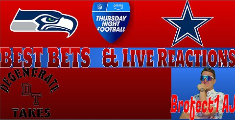 TNF LIVE REACTIONS! Seahawks @ Cowboys