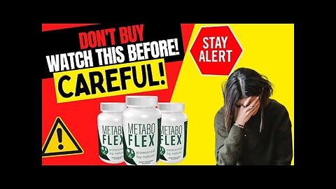 METABO FLEX - 2023 HONEST WARNING!! - METABO FLEX Reviews –⚠️ BE CAREFUL! ⚠️ WATCH BEFORE YOU BUY