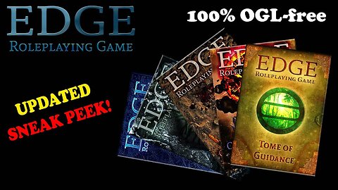 EDGE RPG Sneak Peek Preview (UPDATED!)