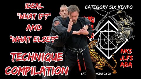 CATE GORY SIX KENPO: "what if?" & resistant opponents