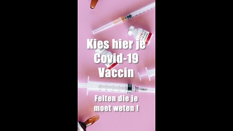 Kies je booster vaccin!