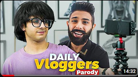 DAILY VLOGGERS PARODY 😘 | CARRYMINATI