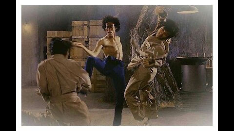 Cross kick Studio Films Bruce Lee Enter the Dragon