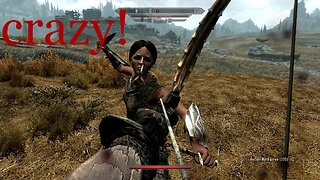 She went crazy (skyrim bug)