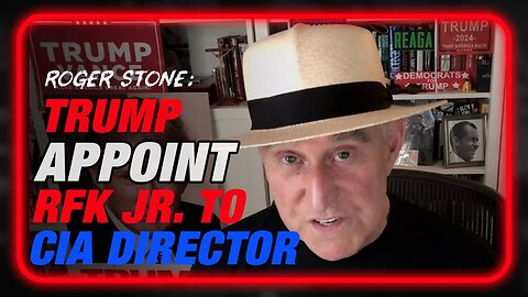 Roger Stone: Weak-Kneed Republicans Would Block RFK Jr. From Becoming Head Of HHS, Trump Could