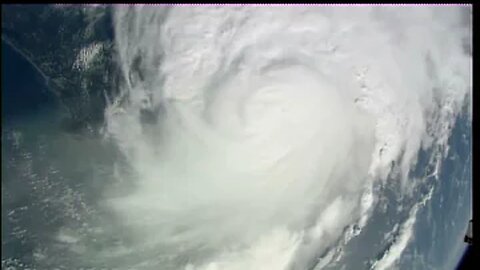 HURRICANE IDALIA IS SEEN FROM THE INTERNATIONAL SPACE STATION AFTER LANDFALL