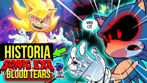 VINGANÇA SONIC EXE 😈| HISTORIA de Sonic.EXE Blood Tears