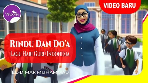 LAGU HARI GURU: RINDU DAN DO'A - AI VIDEO VERSION #hgn2023 #hariguru #hariguru2023