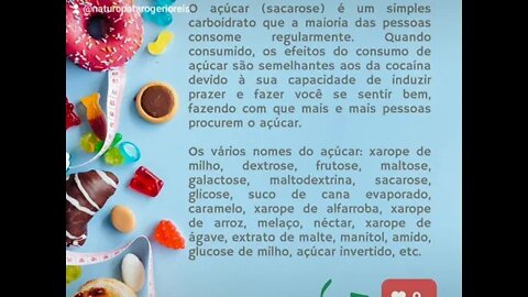 Alimentos que inflamam - O açúcar