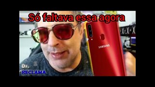 Não acredito estou com um Galaxy A20S.