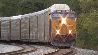 CSX M217 Autorack Train from Lodi, Ohio September 30, 2022