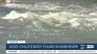 KCSO finds child's body in Kern River