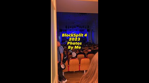 BlockSplit Conference in pictures by me for you 💜🔥