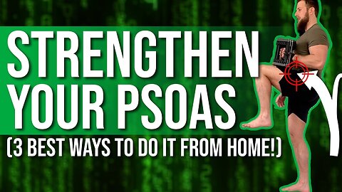 Psoas Strengthening Exercises | 3 BEST Ones To Do At Home!