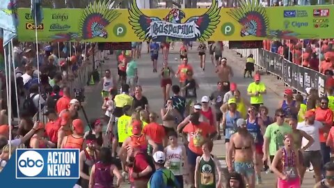 2:50 – 2:55 Saturday | Publix Gasparilla Distance Classic Finish Line