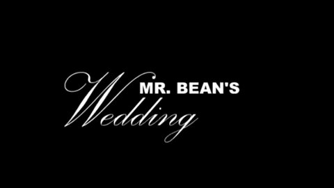 Mr Bean wedding