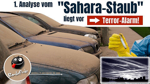 Terror-Alarm! Analyse von «Sahara-Staub» liegt vor.