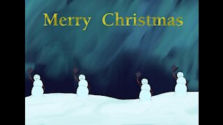 A Christmas animation