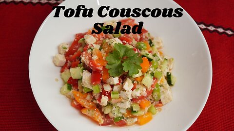 Tofu Couscous Salad