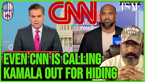 EVEN CNN IS CALLIN KAMALA OUT FOR HIDING