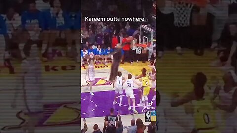 #Kareem #outta #nowhere #nba #basketball #league#pass#update #2023 #playoffs