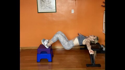 Double Bench Hip Thrust