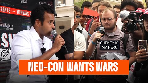 Charlie Kirk & Vivek Ramaswamy takes on Dick Cheney's biggest fan