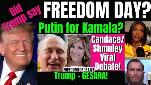 Redpill TheWorld - Trump Wisconsin Freedom Day, Candace & Shmuley