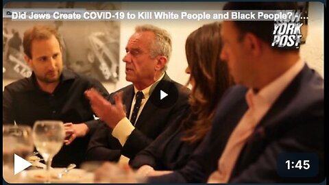 Did Jews Create COVID-19 to Kill White People and Black People?