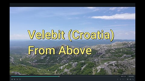 Velebit (Croatia ) From Above