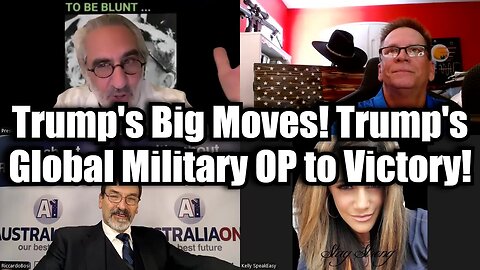 Pascal Najadi & Lt. Col. Riccardo Bosi: Trump's Big Moves & Trump's Global Military OP to Victory!