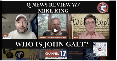 NEWS TREASON W/ MIKE KING-Q NEWS REVIEW. THE DEBATE, 9/11, CHURCHILL & MORE. SGANON, JGANON