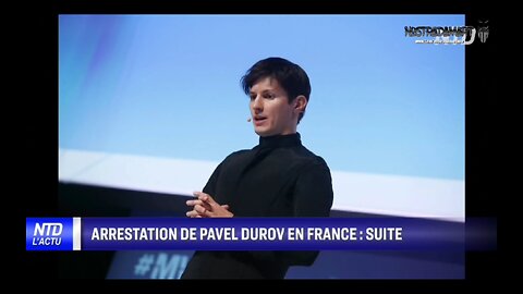 Pavel Durov PDG de Telegram arrêté en France