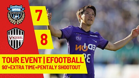 Epic Tie Breaker! | Kawasaki Frontale 7-8 Vissel Kobe | Efootball 2024 ✔