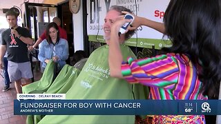 St. Baldrick's Foundation fundraiser held for boy with cancer